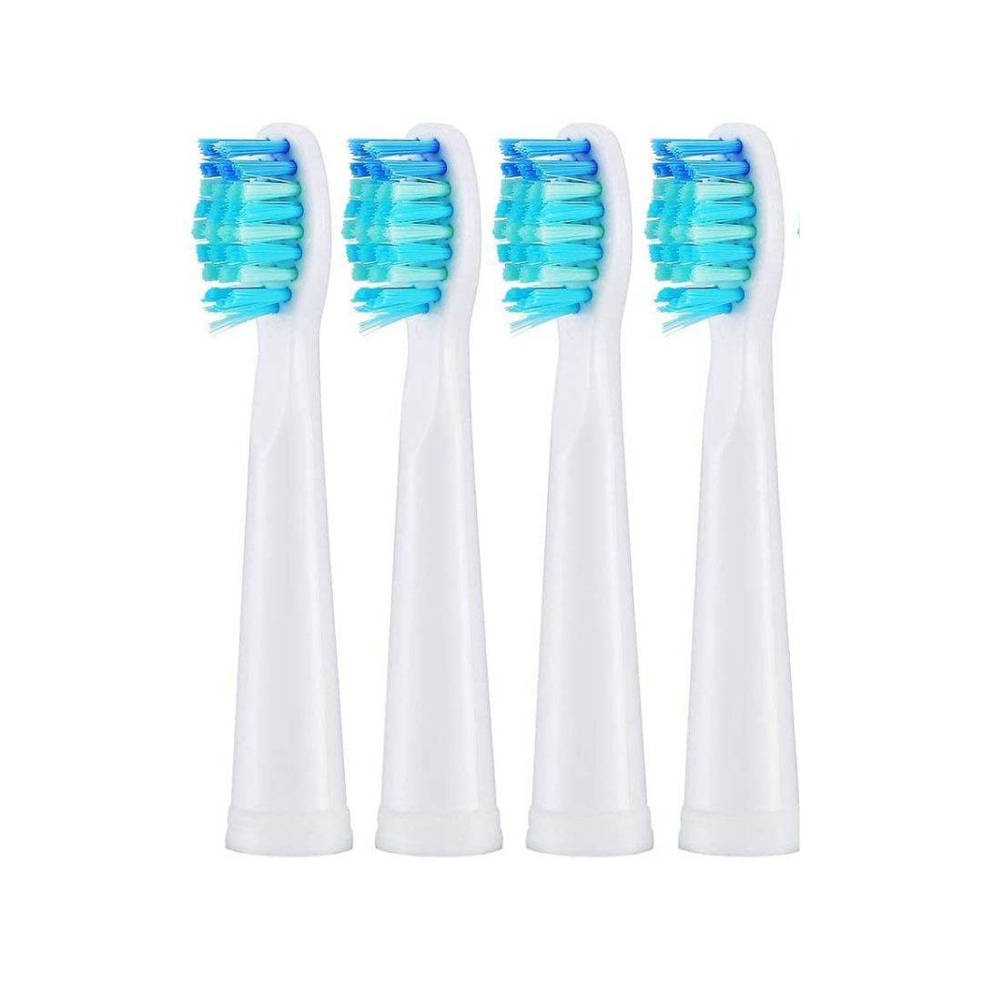 Pótfejek Dr. SONIC D7 fogkefékhez (4 db, fehér)