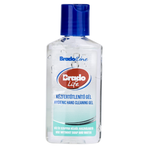 Bradolife kézfertőtlenítő gél 50ml tubusos