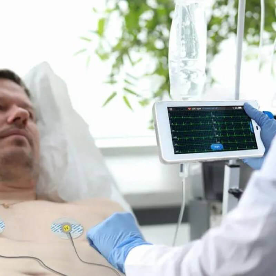 Viatom ECG 500 6/12 elvezetéses zseb-EKG készülék - Image 5