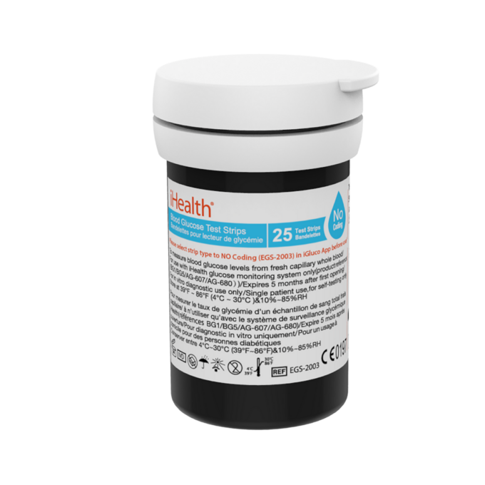 iHealth EGS-2003 tesztcsíkok (2X25 db) 0,7 microliter - Image 3