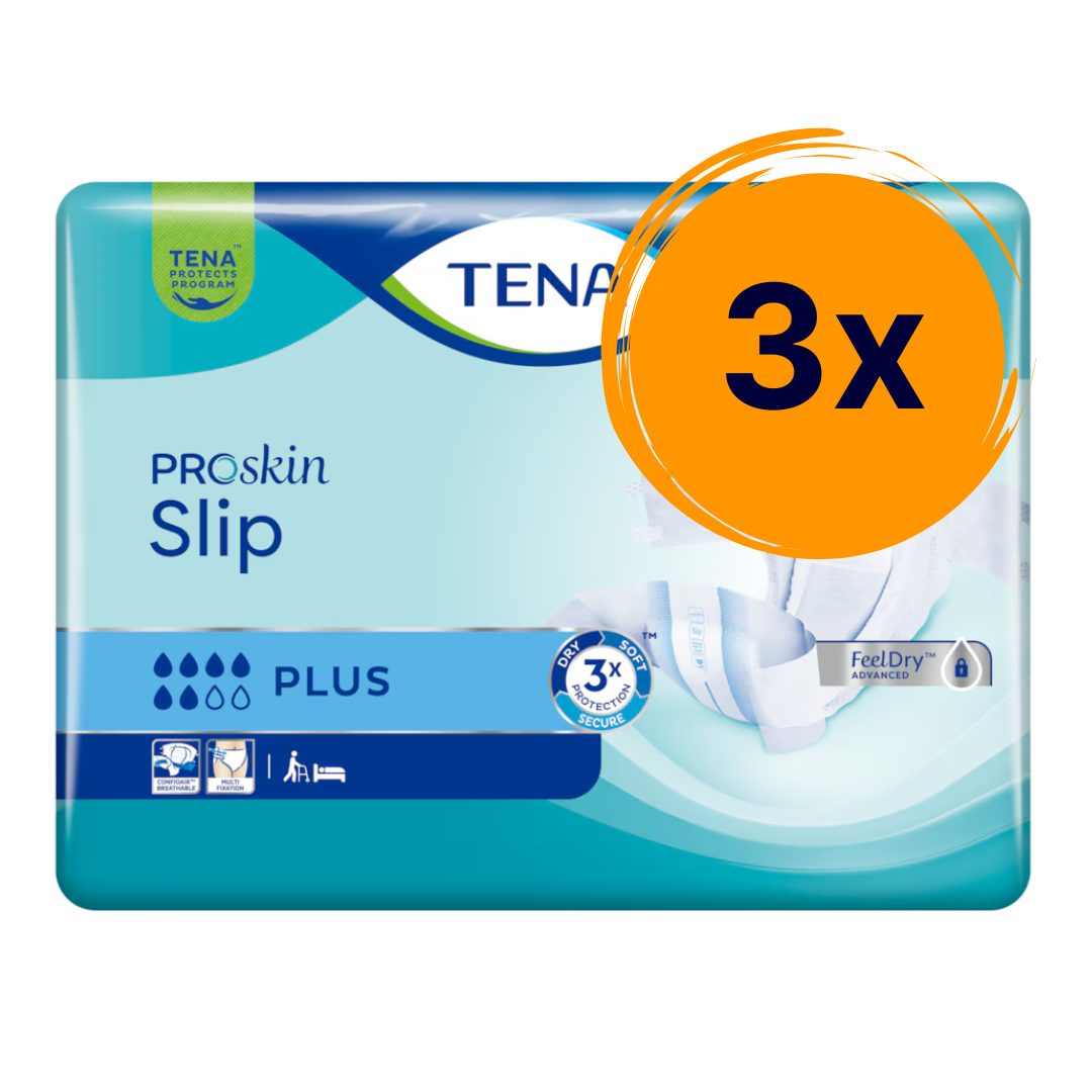 3x Tena Slip Plus Felnőtt Pelenka